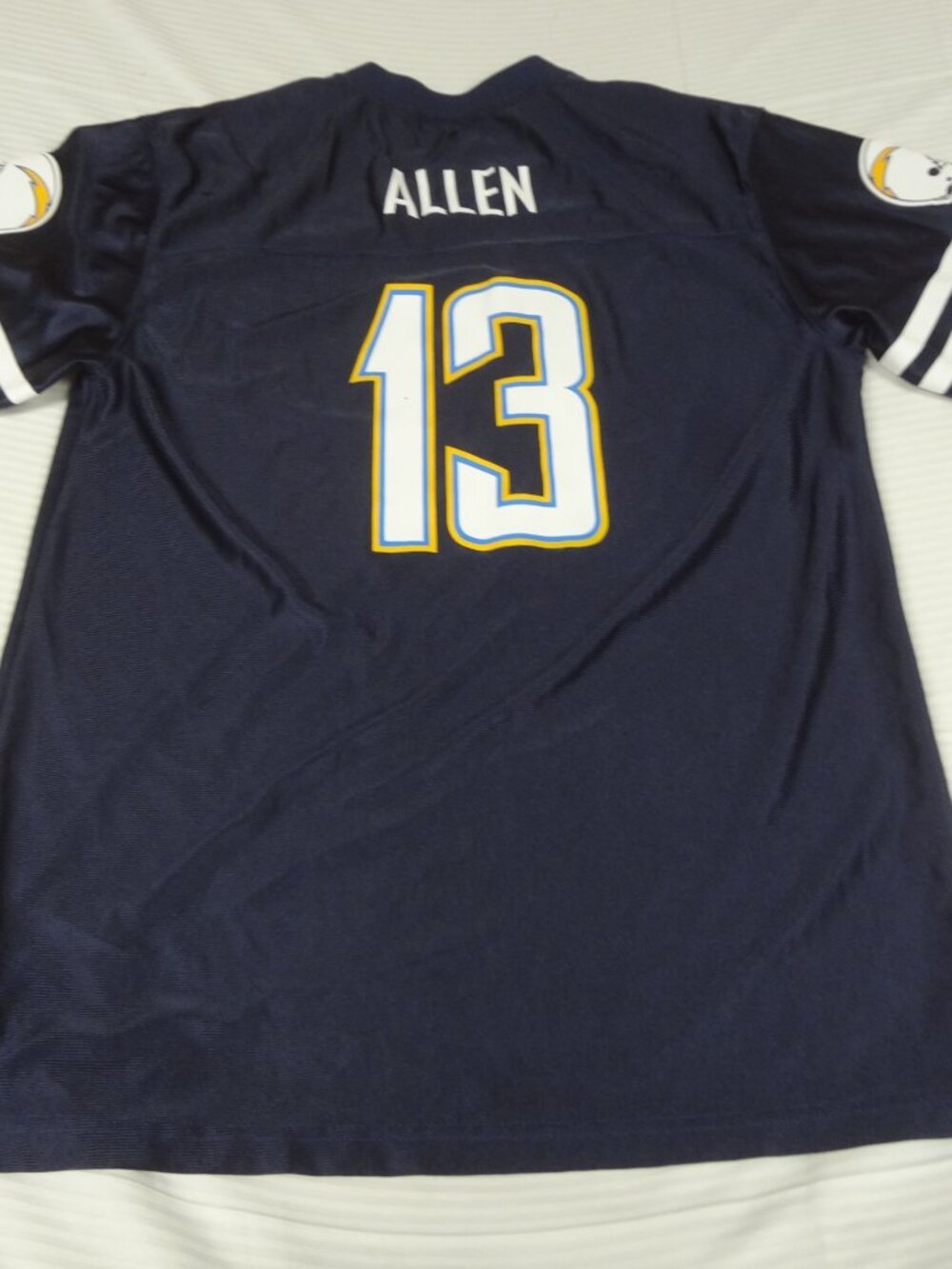 NFL SAN DIEGO CHARGERS #13 KEENAN ALLEN NAVY BLUE YOUTH KIDS XXL 20 JERSEY L711 - Picture 4 of 5